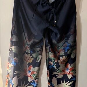 Ralph Lauren Navy Floral Women's Joggers